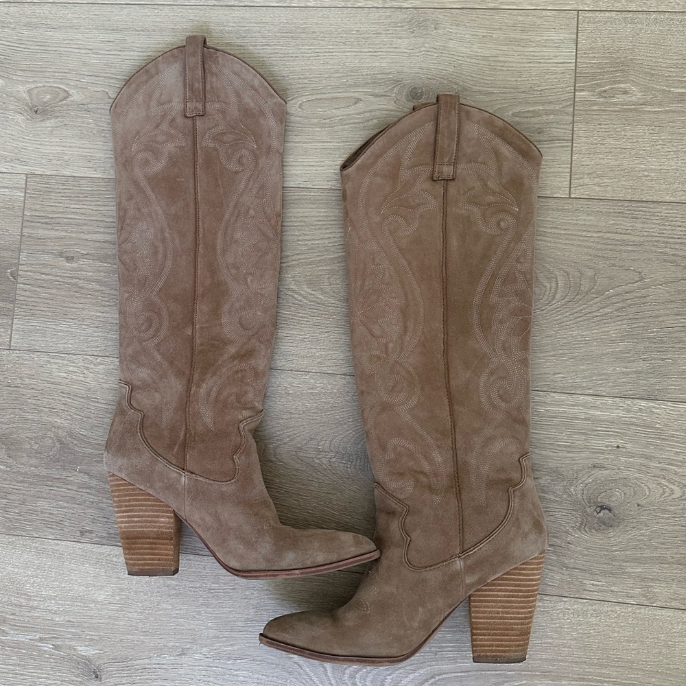 steve madden lasso boots suede